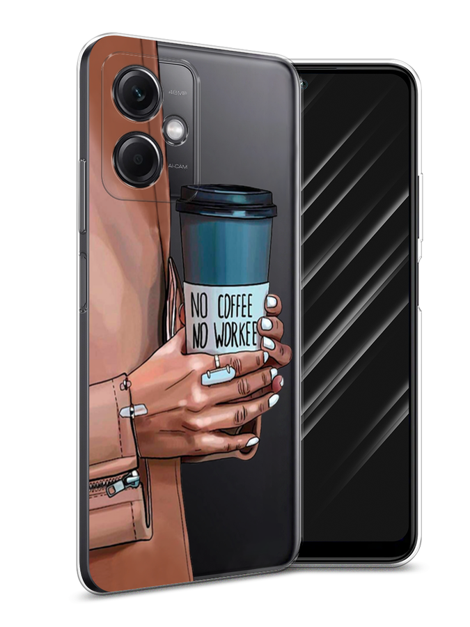 

Чехол Awog на Xiaomi Redmi Note 12 5G "Потеки краски", Розовый, 316950-10