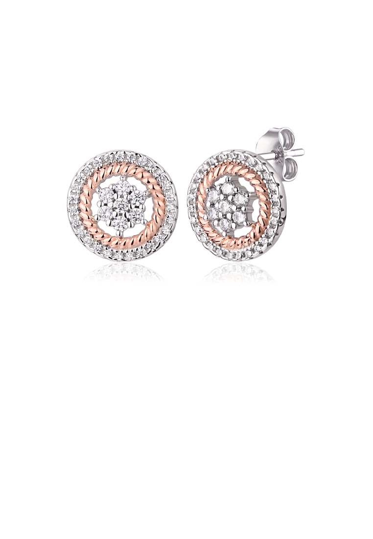 

Серьги-пусеты из серебра с фианитом Ogisana SE50100V1AR, SE50100V1AR