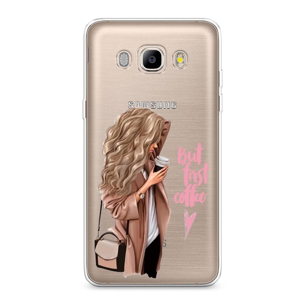 

Чехол Awog "Девушка с кофе" для Samsung Galaxy J5 2016