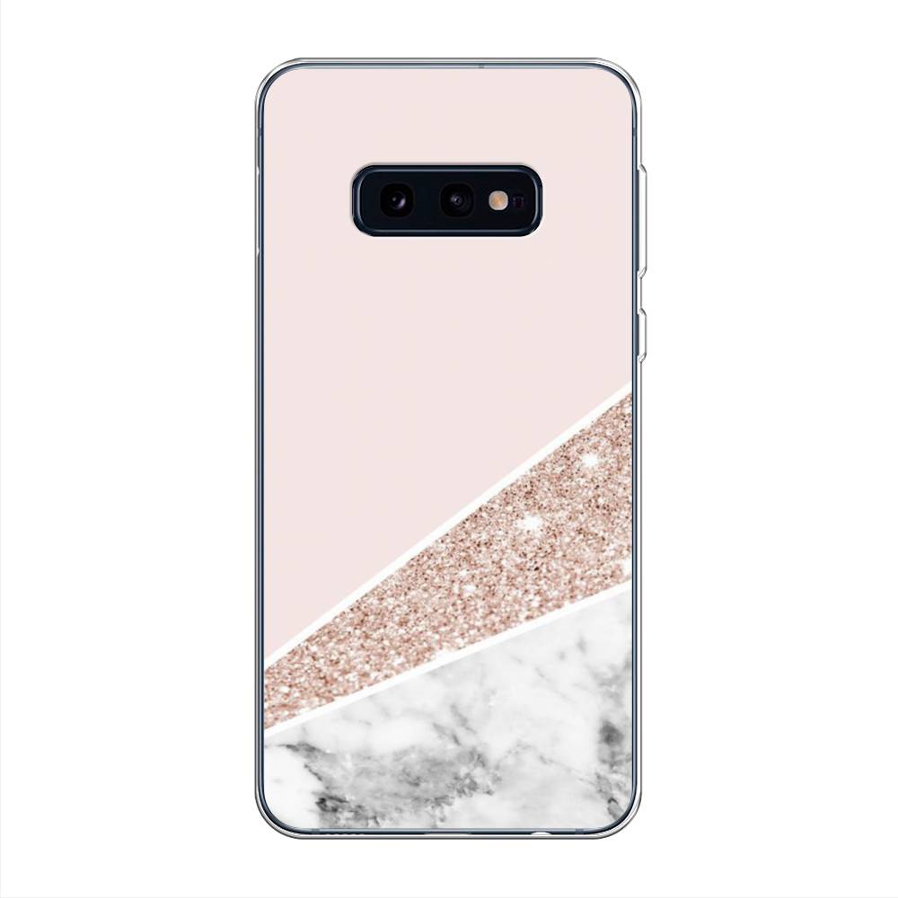 

Чехол на Samsung Galaxy S10E "Блестящий розовый мрамор", 27250-3