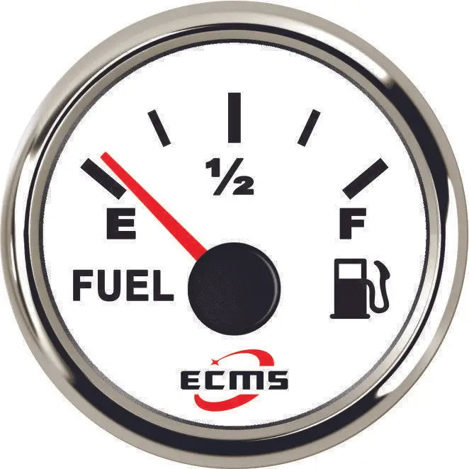 Указатель уровня топлива ECMS 240-33 Ом (белый)