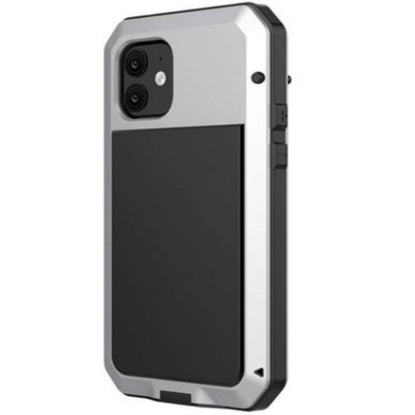 фото Чехол для iphone 12 taktik waterproof, серебро nobrand