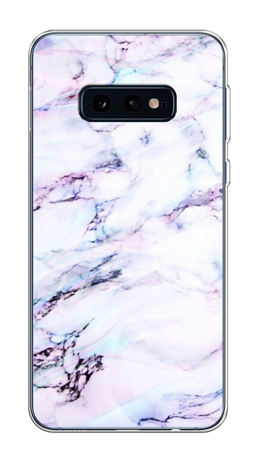 

Чехол на Samsung Galaxy S10E "Радужный мрамор", Серый;фиолетовый, 27250-3