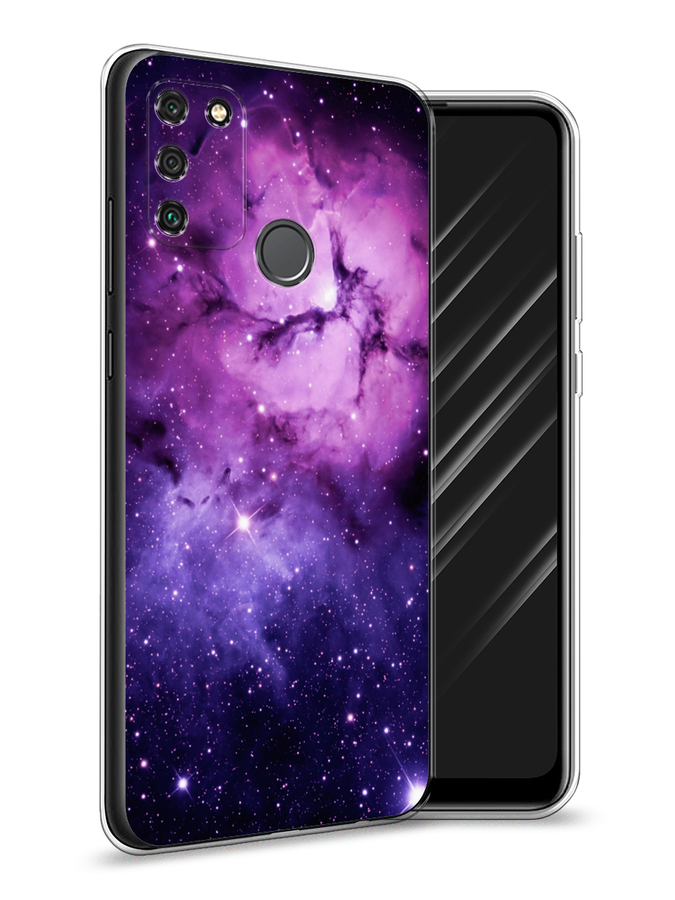 

Чехол Awog на Honor 9A "Космос 18", Фиолетовый, 612350-4