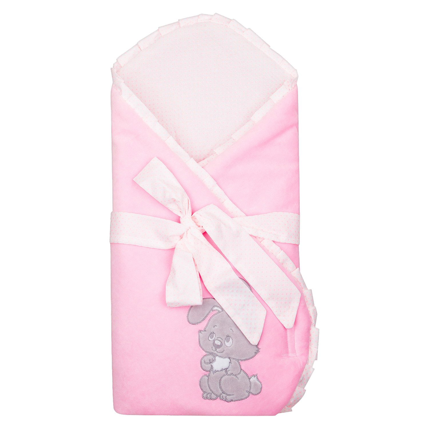 

Конверт-одеяло Leader Kids Зайка с бантиком р., GL001139494