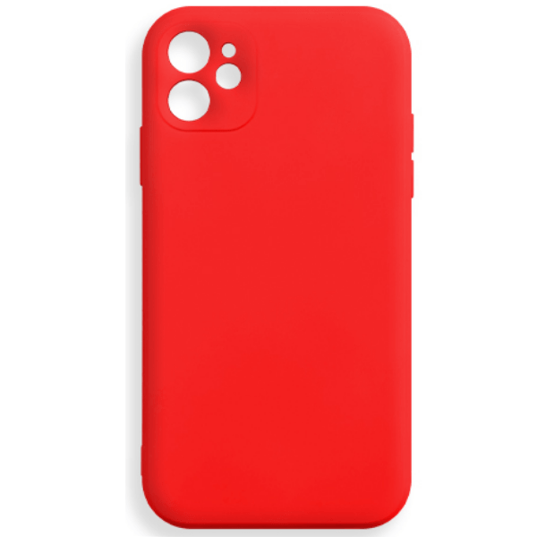 фото Чехол для iphone 12 silicone ws, красный nobrand