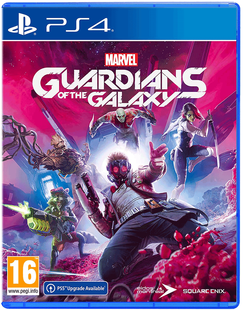 Игра Marvels Guardians of the Galaxy (PlayStation 4, полностью на русском языке)