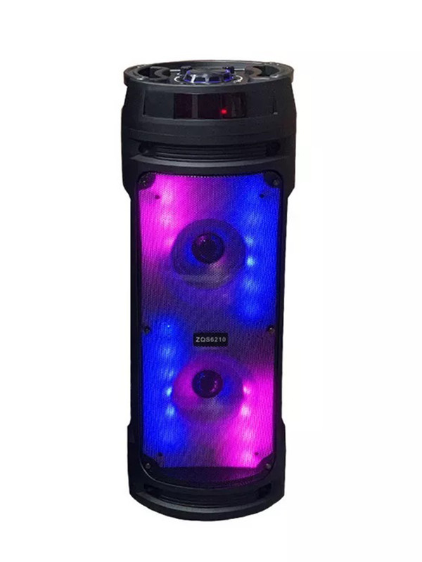 

Портативная колонка Techno Mix 6210W Black (BT Speaker ZQS), Черный, 6210W