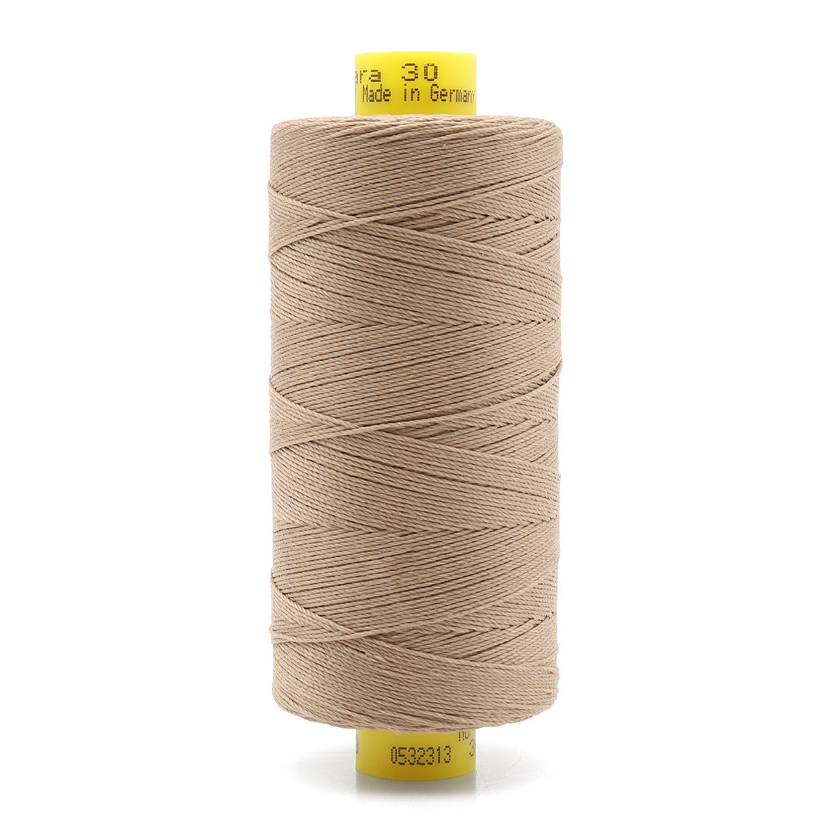 

Нить Mara 30/300 м для отстрочки, 100% полиэстер Gutermann, 868 неотбеленный шелк, Бежевый, 135306