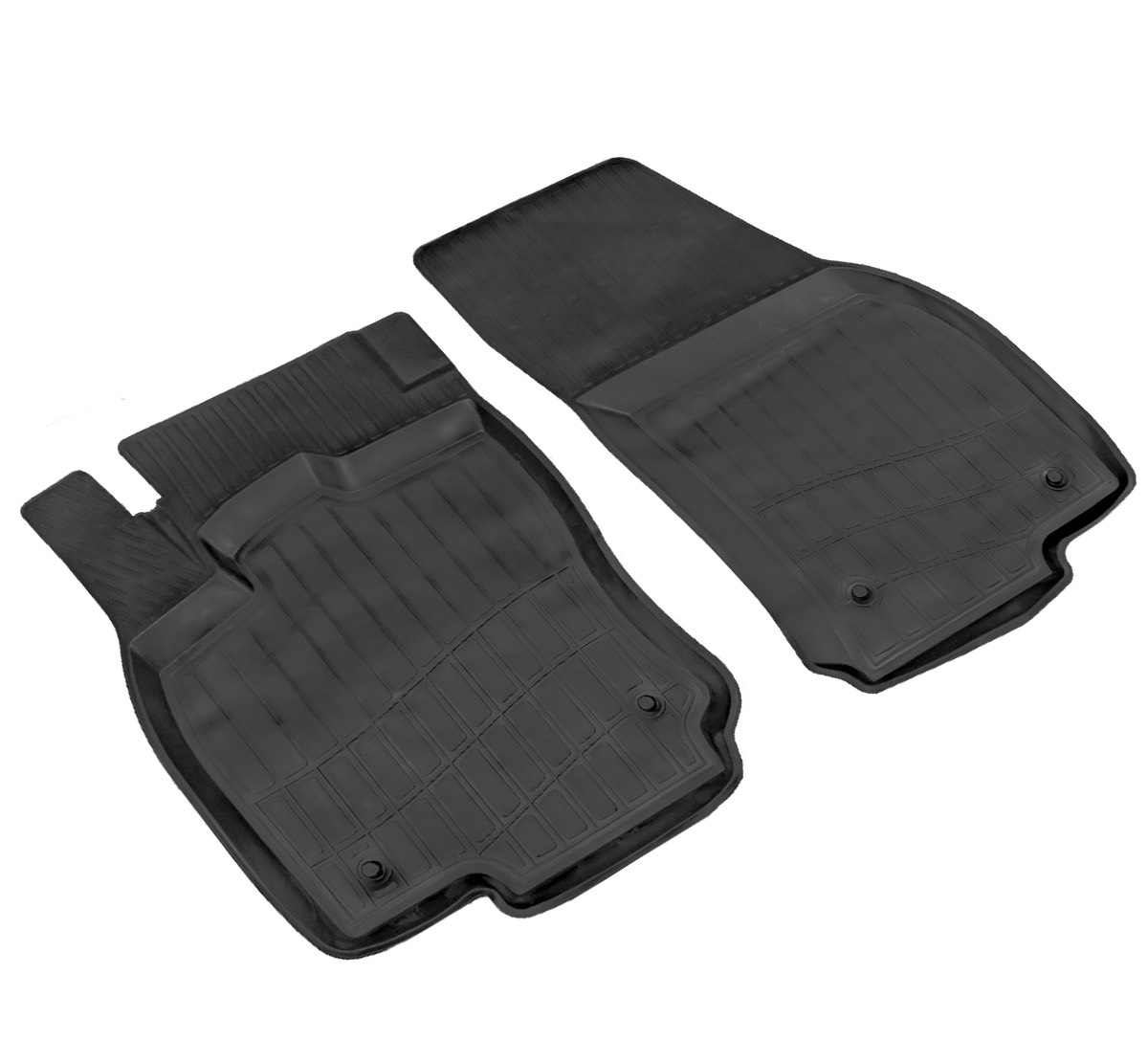 

Передние коврики в салон Volkswagen Tiguan (16- Н.В.), резина, 2 шт.