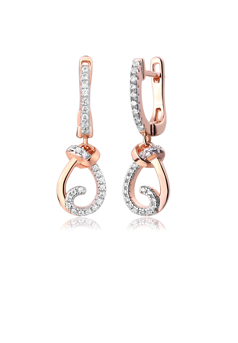 

Серьги подвески из серебра с фианитом Ogisana SE34515V4AR, SE34515V4AR