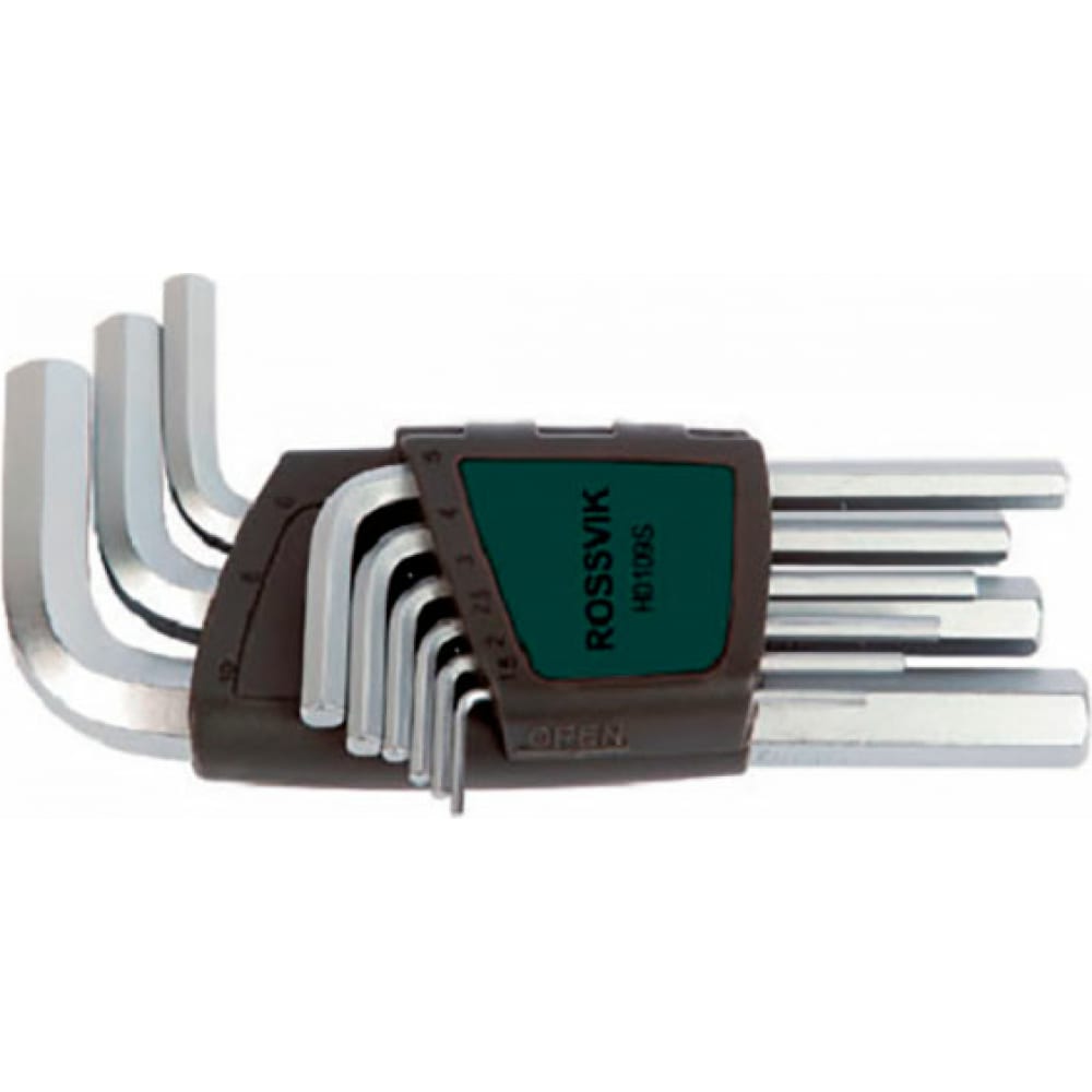 

Набор шестигранных ключей Rossvik H0109S