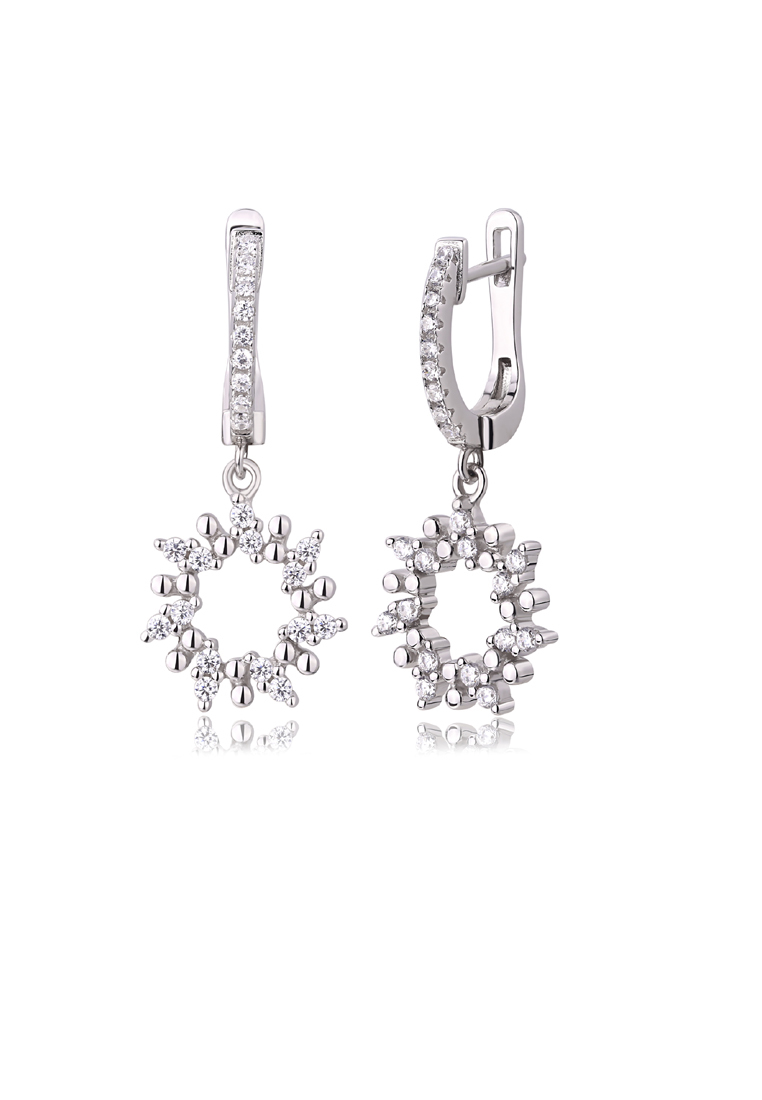 

Серьги подвески из серебра с фианитом Ogisana SE34468A2AR, SE34468A2AR