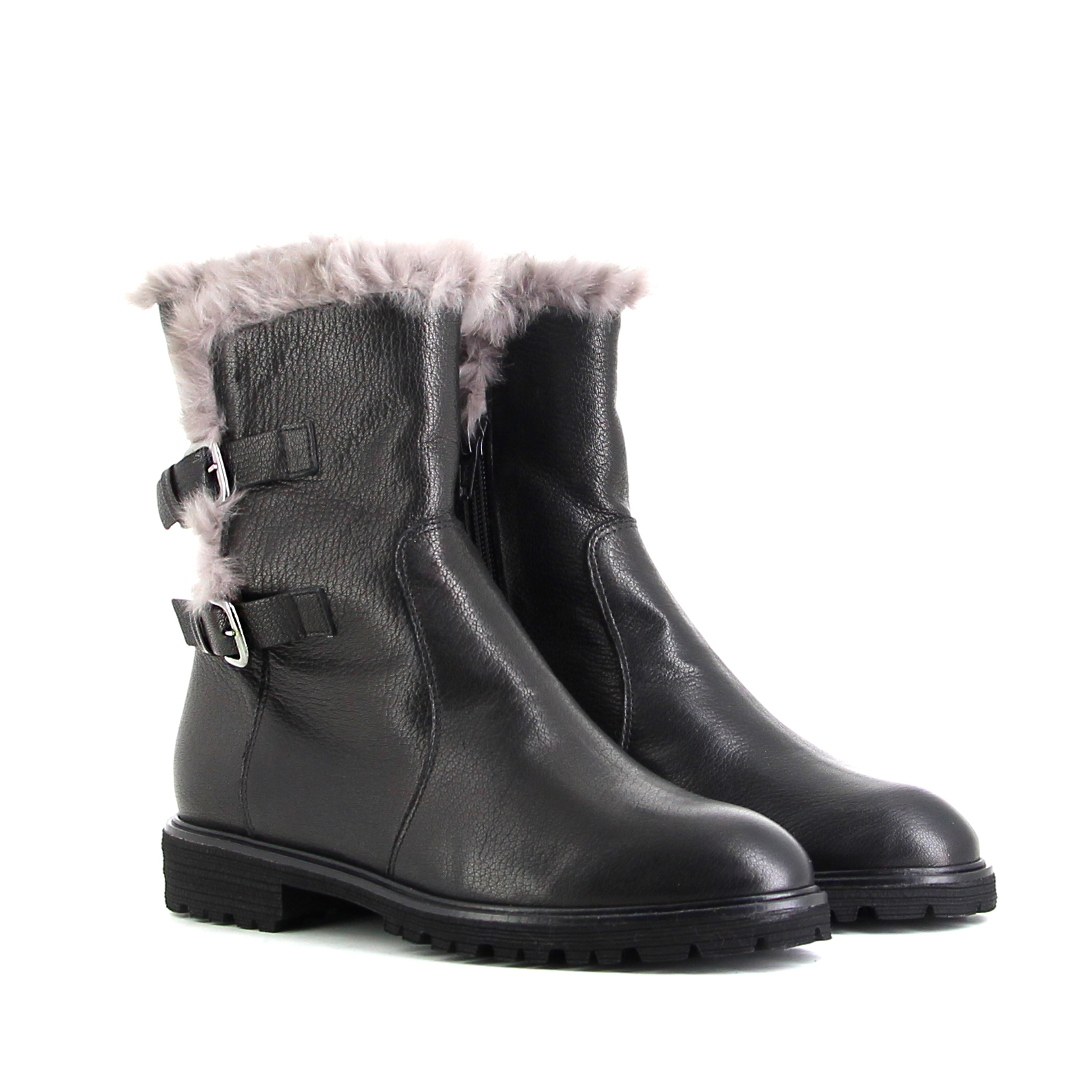 

Полусапоги женские Brunate 18202_EPOQUE_NERO черные 39 RU, 18202_EPOQUE_NERO