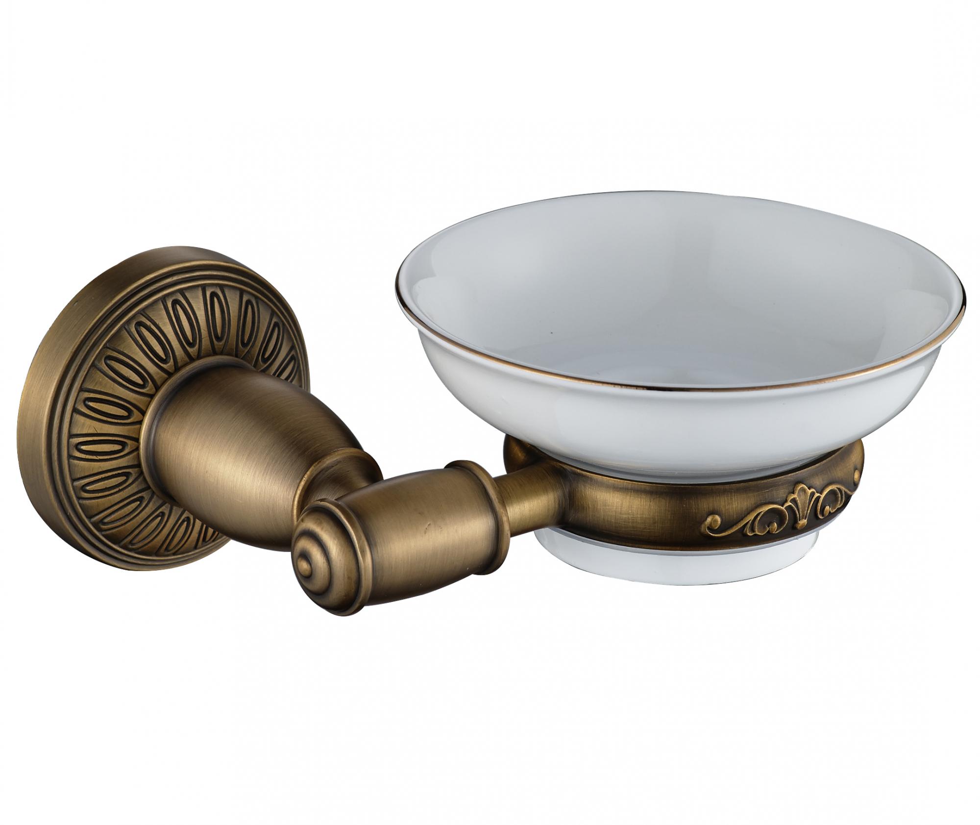 

Мыльница керамическая с настенным держателем Savol S-006659C, S-006659C