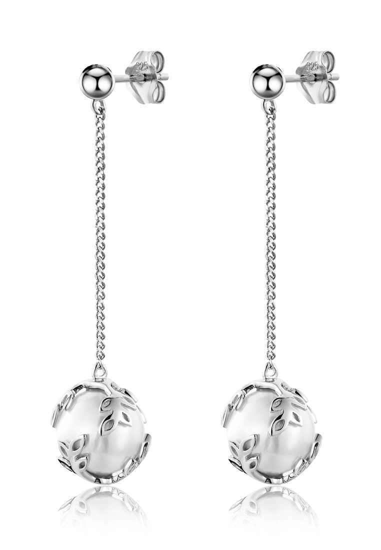 

Серьги подвески из серебра с жемчугом искусственным Ogisana A38349, A38349