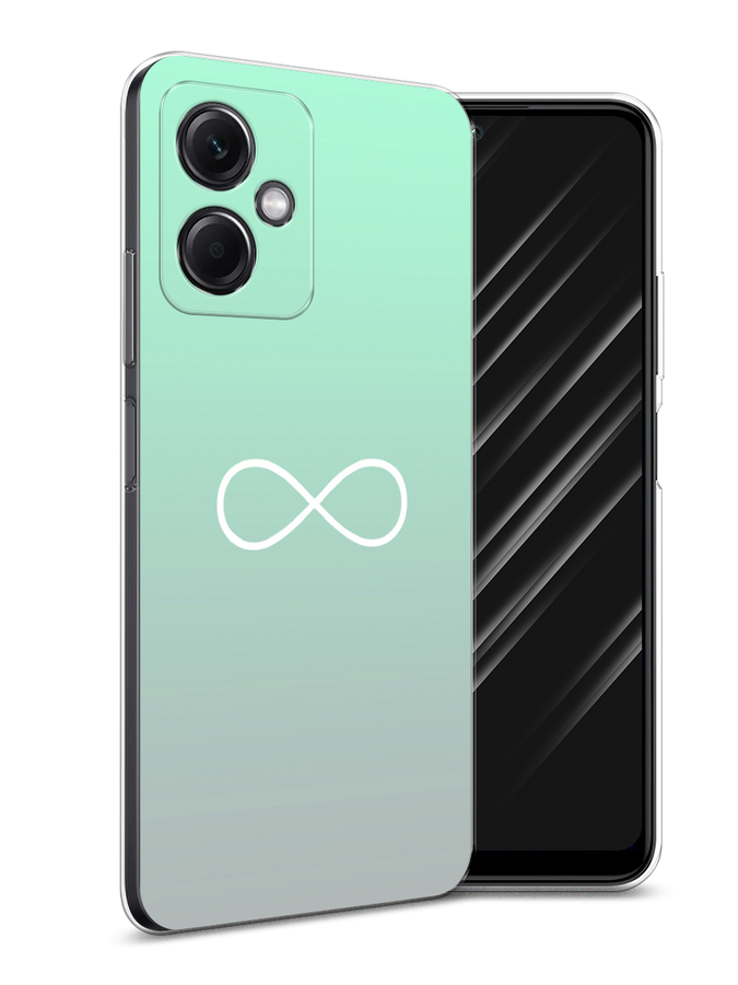 

Чехол Awog на Xiaomi Redmi Note 12 5G "Неоновый самурай", Черный;красный;голубой, 316950-6