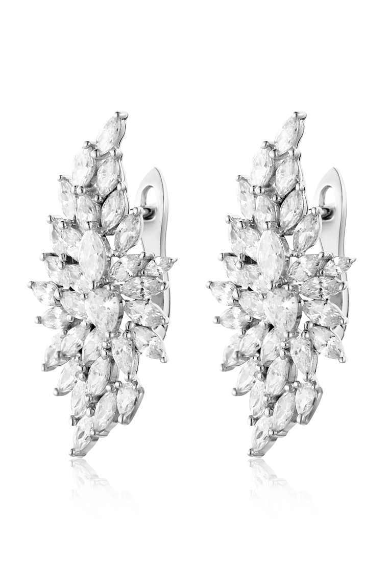 

Серьги из серебра с фианитом Ogisana A38309, A38309
