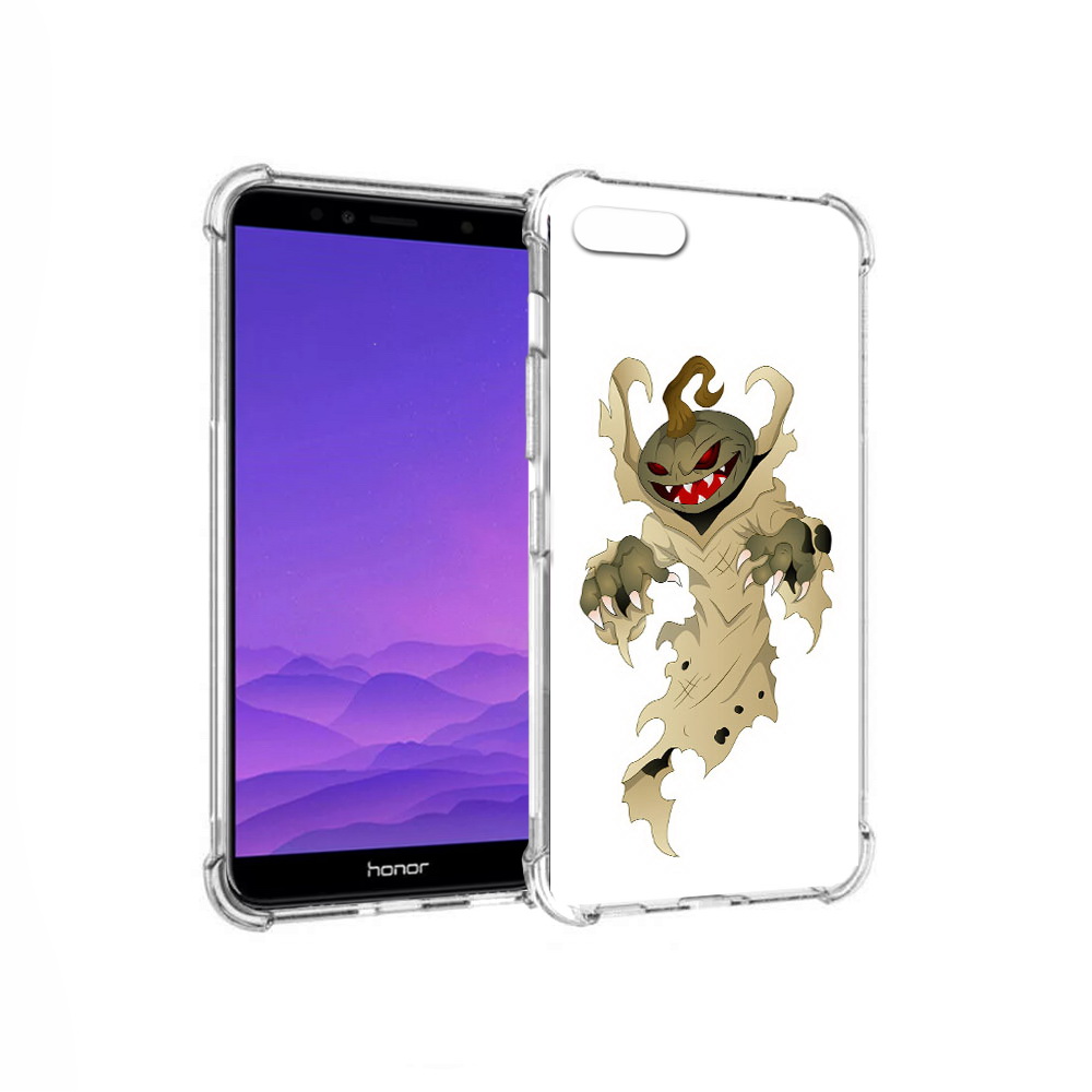 

Чехол MyPads Tocco для Honor 7A призрак хэллоуина (PT111206.25.555), Прозрачный, Tocco