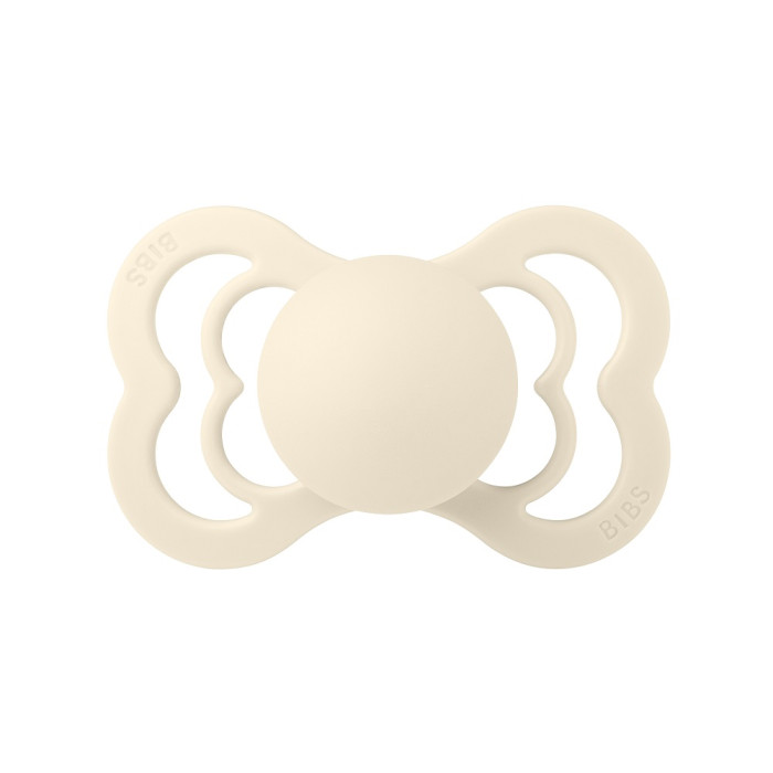 

Пустышка BIBS Supreme Silicone 6-36 мес. Ivory, Бежевый, 610216