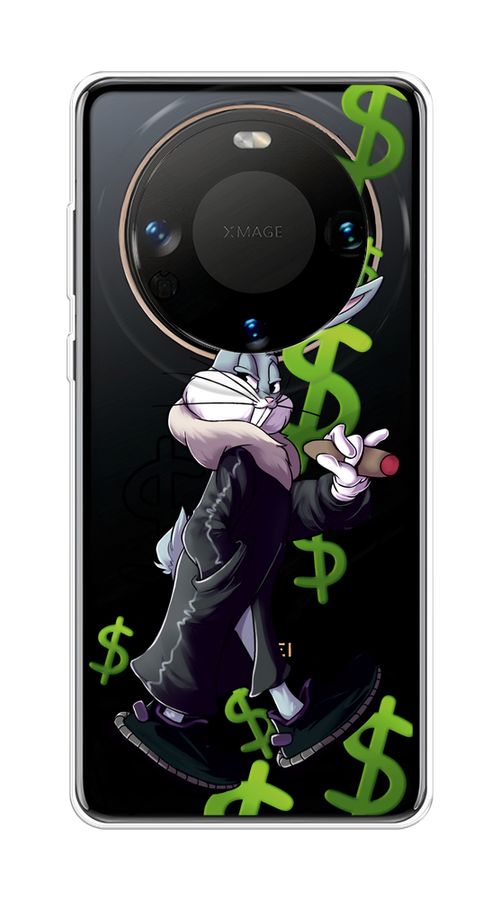 

Чехол на Huawei Mate 60 "Rich Bugs Bunny", Зеленый;черный;голубой, 6122150-1