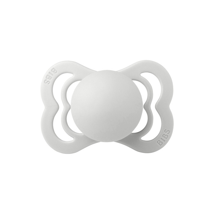 

Пустышка BIBS Supreme Silicone 0-6 мес. Haze, Серый, 410278
