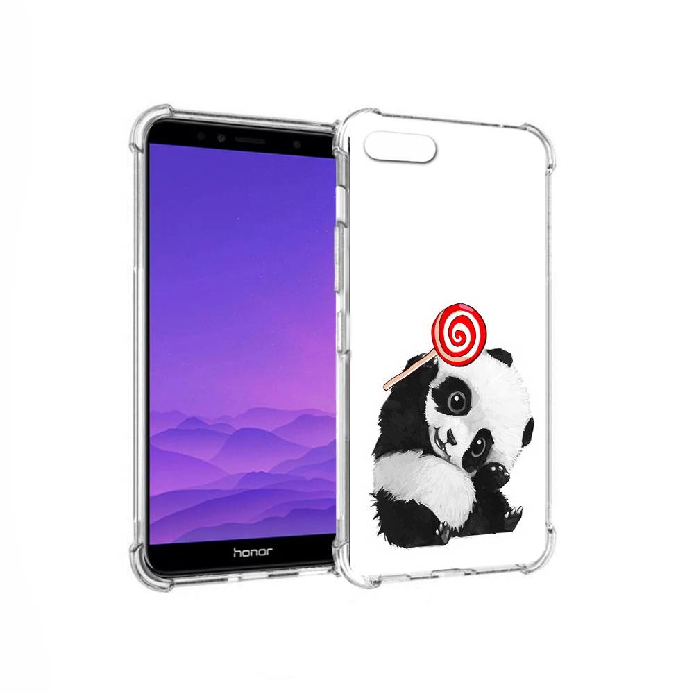 

Чехол MyPads Tocco для Honor 7A панда с леденцом (PT111206.25.534), Прозрачный, Tocco