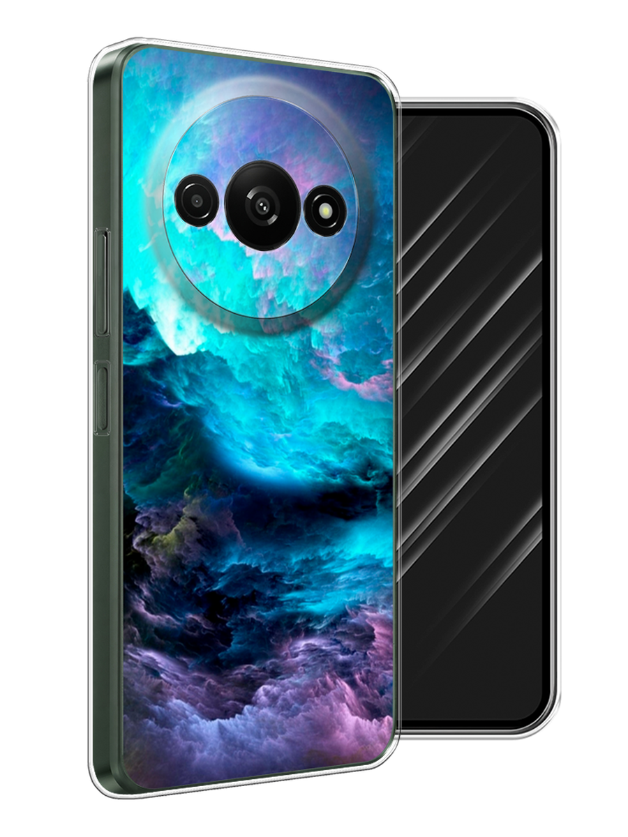 

Чехол Awog на Redmi A3 "Бирюзовое небо", Бирюзовый;фиолетовый;черный, 321250-1