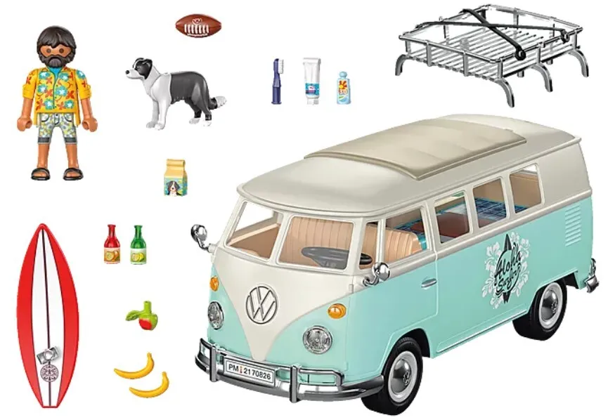 

Конструктор PLAYMOBIL Volkswagen T1 Спецвыпуск 70826, 65 деталей, 70826