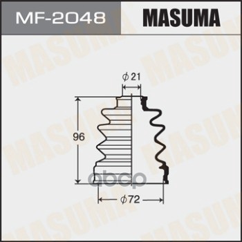 

MF-2048_пыльник ШРУСа внутреннего! Hyundai Accent 1.3i, Mazda 323 1.5-1.7D 85>