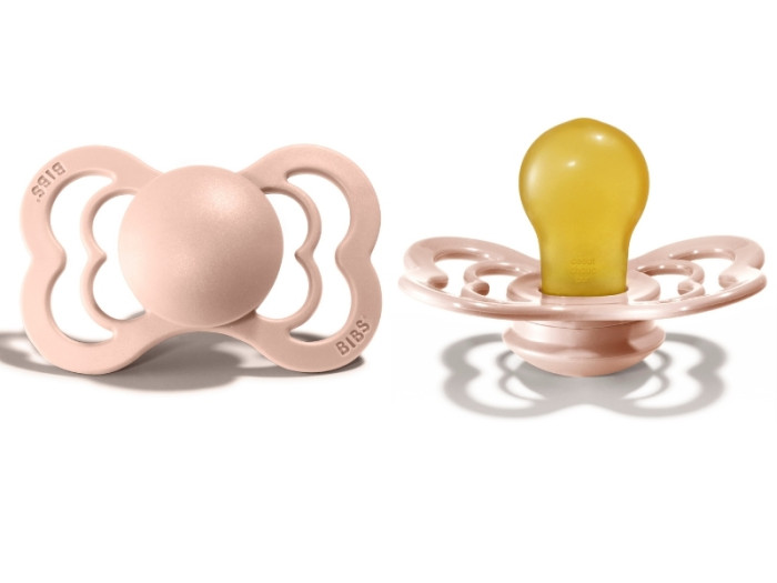 

Пустышка BIBS Supreme Latex 6-36 мес. Blush, Розовый, 710244