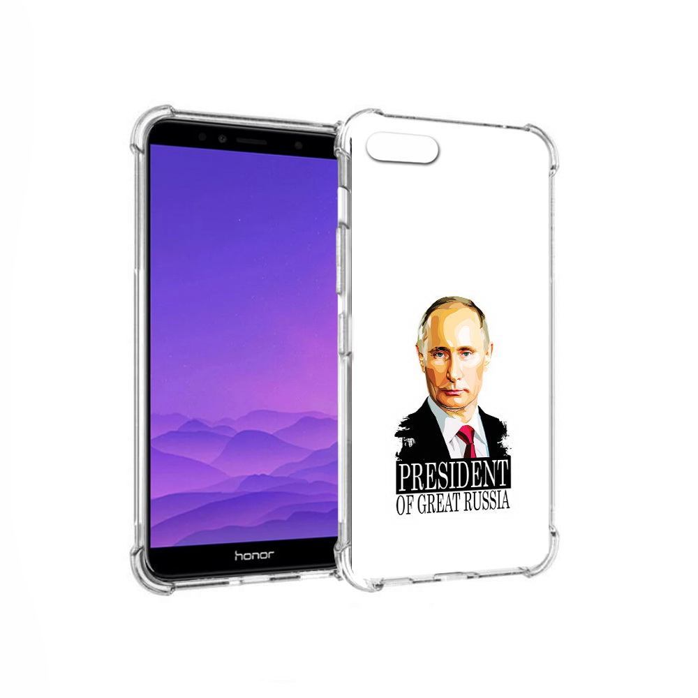 

Чехол MyPads Tocco для Honor 7A Володька (PT111206.25.50), Прозрачный, Tocco