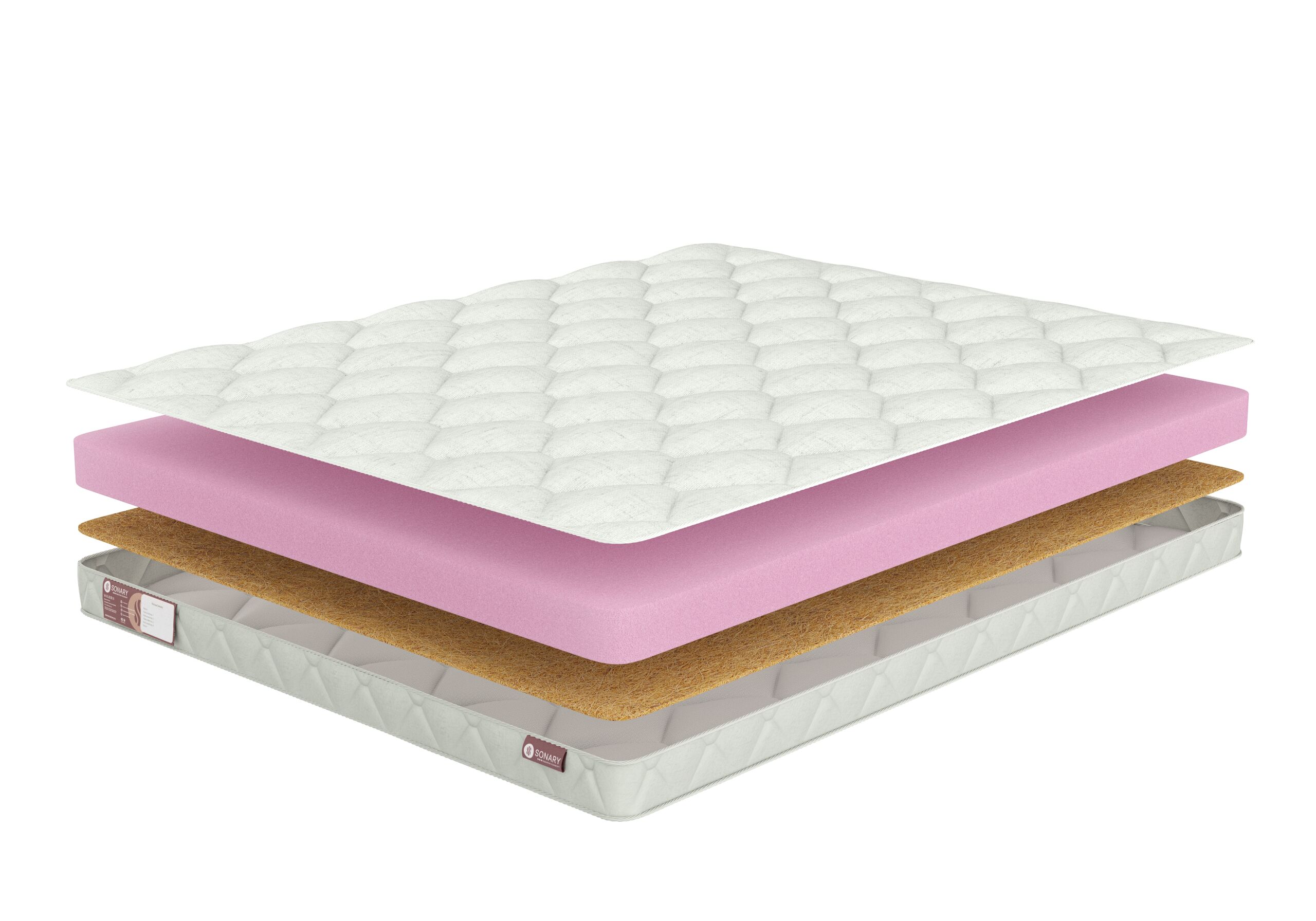 

Матрас Sonary Solid Maturi 210х220, Белый, Maturi