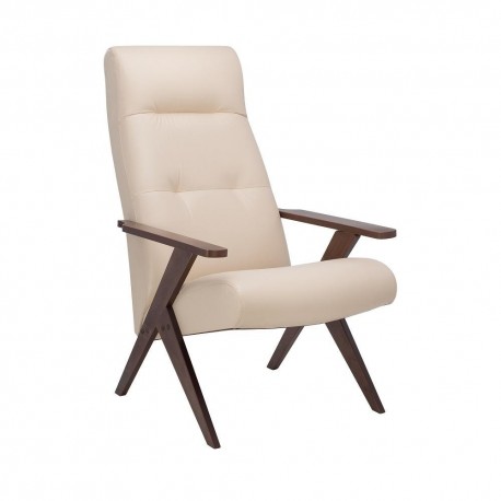 

Кресло Leset Tinto релакс Орех, к/з Polaris Beige
