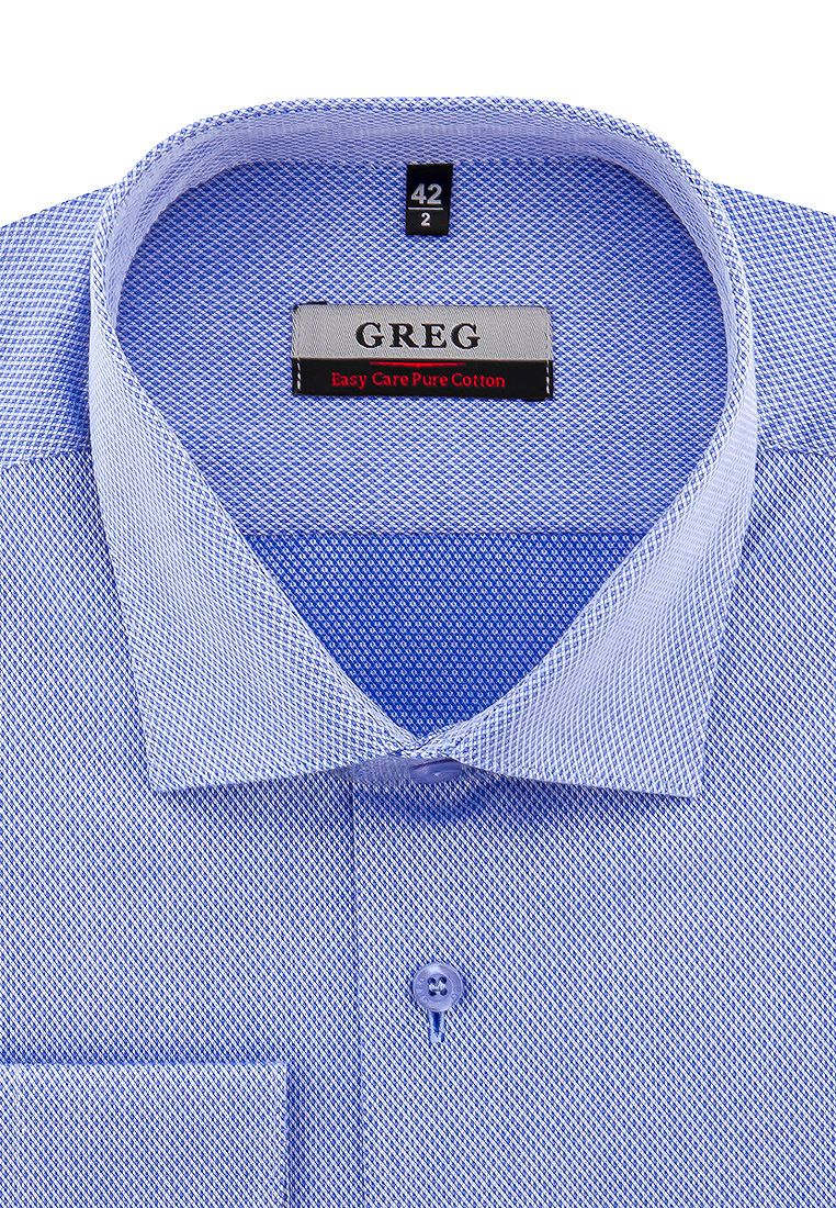 

Рубашка мужская Greg 01-00003024 голубая 39, Голубой, 01-00003024