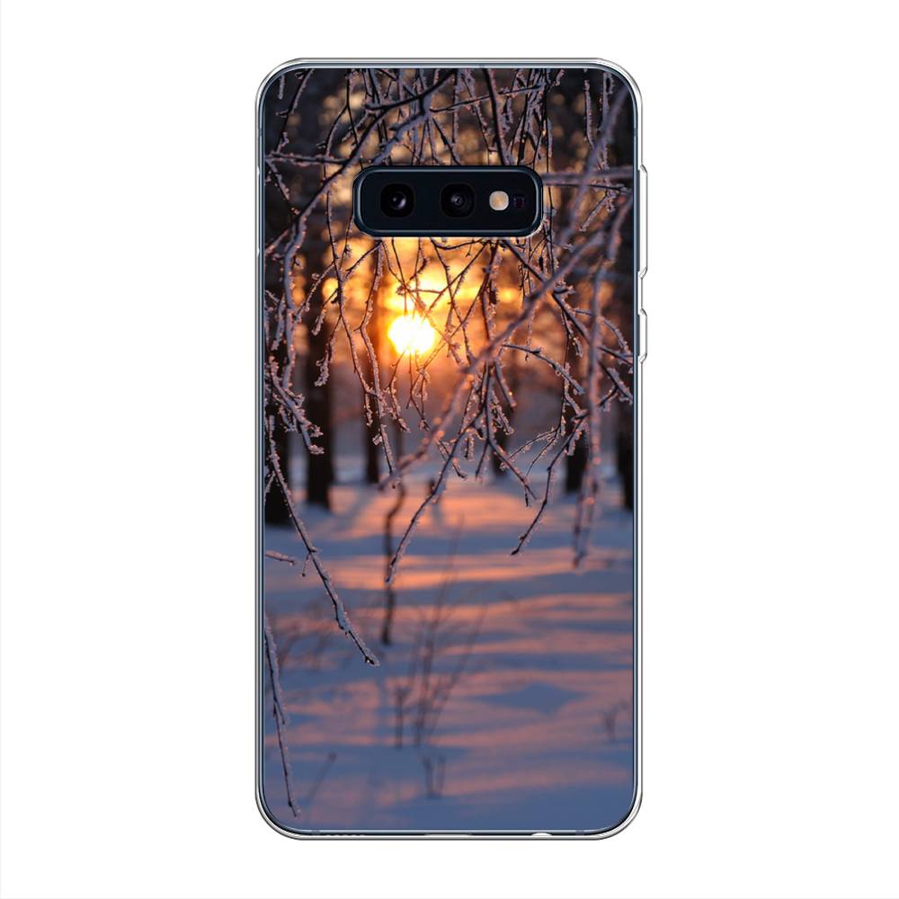 

Чехол на Samsung Galaxy S10E "Зима 7", Оранжевый;розовый;черный, 27250-2