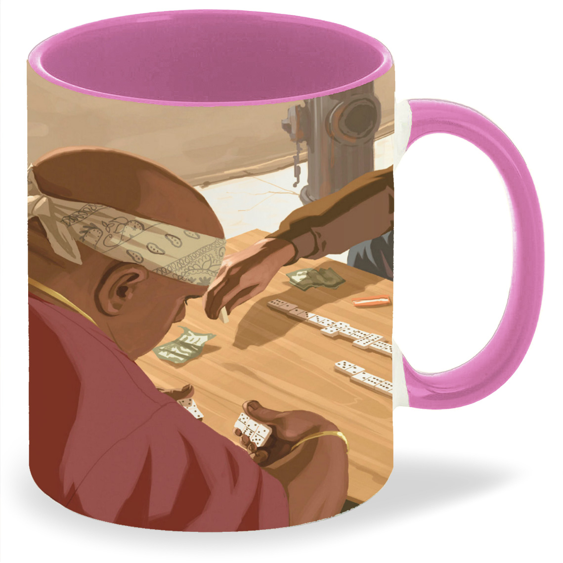 

Кружка CoolPodarok grand theft auto 4 Домино, grand theft auto 4 Домино