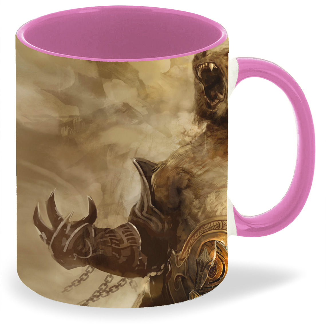 

Кружка CoolPodarok guild wars eye of the north Медведь и девушка, guild wars eye of the north Медведь и девушка