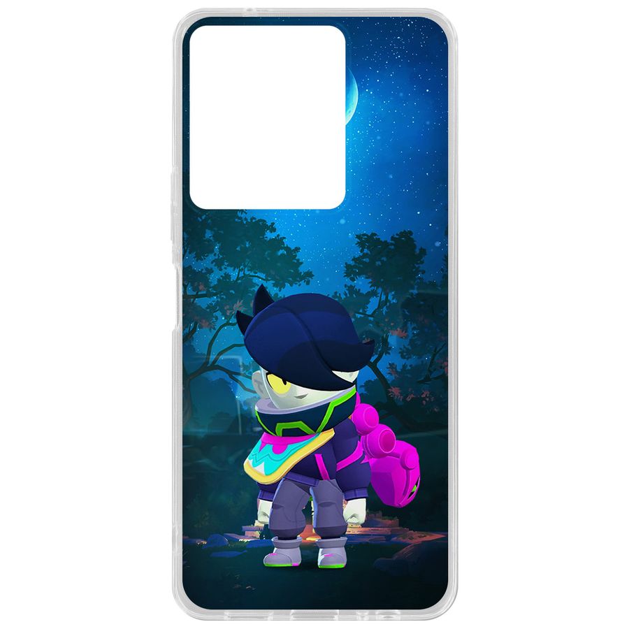 

Чехол-накладка Krutoff Brawl Stars-Орочи Эдгар для Vivo Y27s, Прозрачный