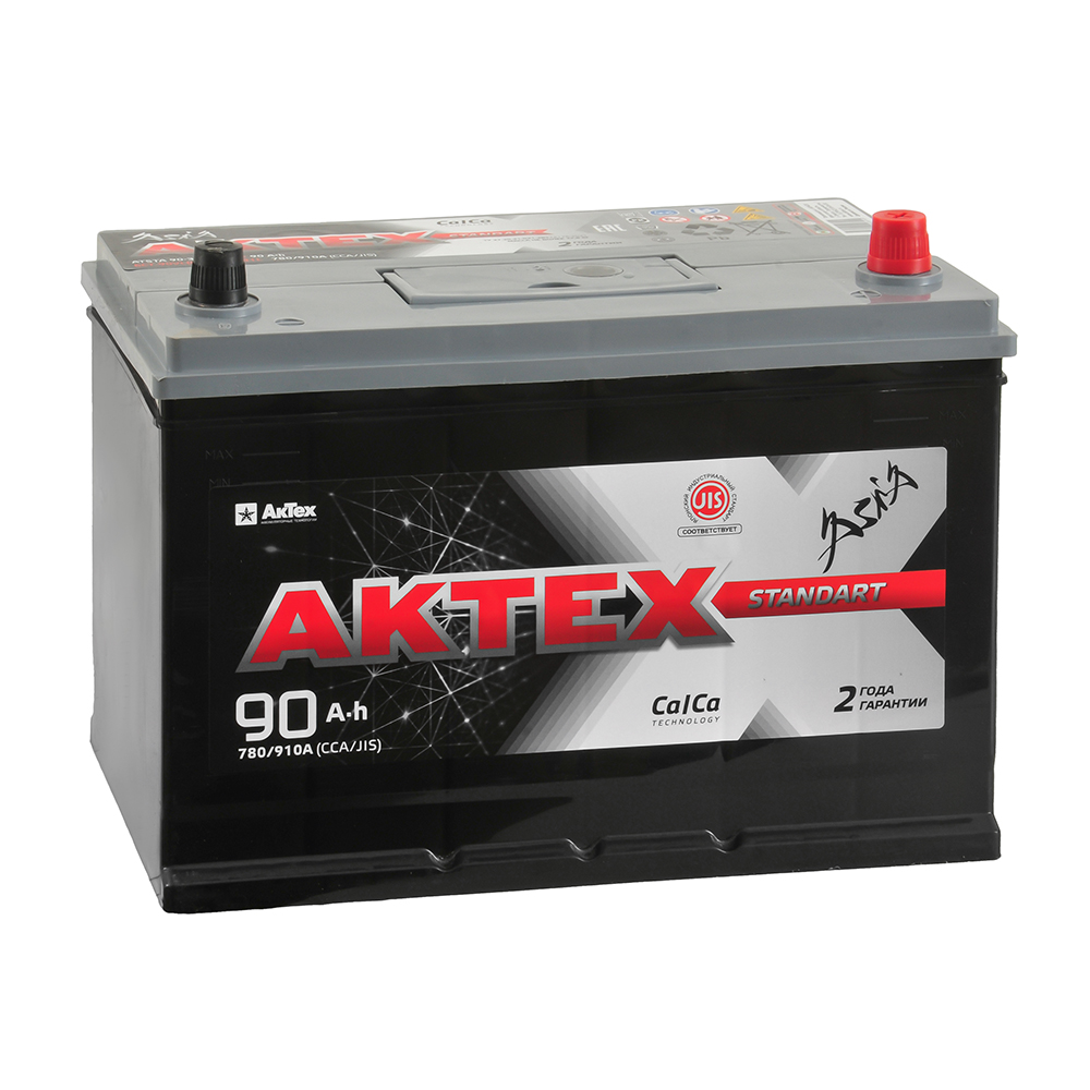 

Аккумулятор АКТЕХ ASIA 90 А/ч обратная R+ 306x173x223 EN780 А
