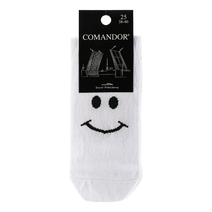 

Носки мужские Comandor белые 25