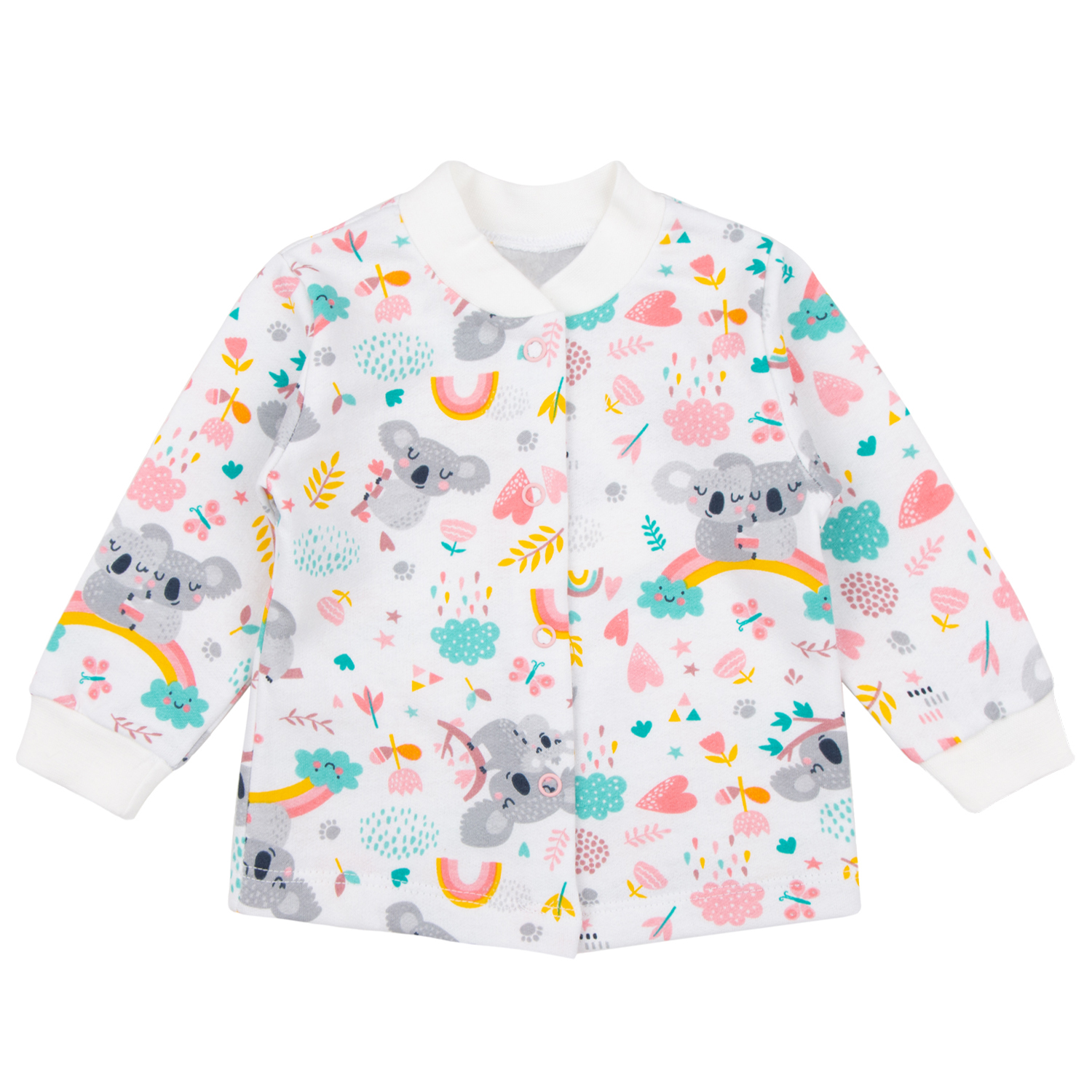 

Кофта Leader Kids Newborn белый р.80, GL001179909