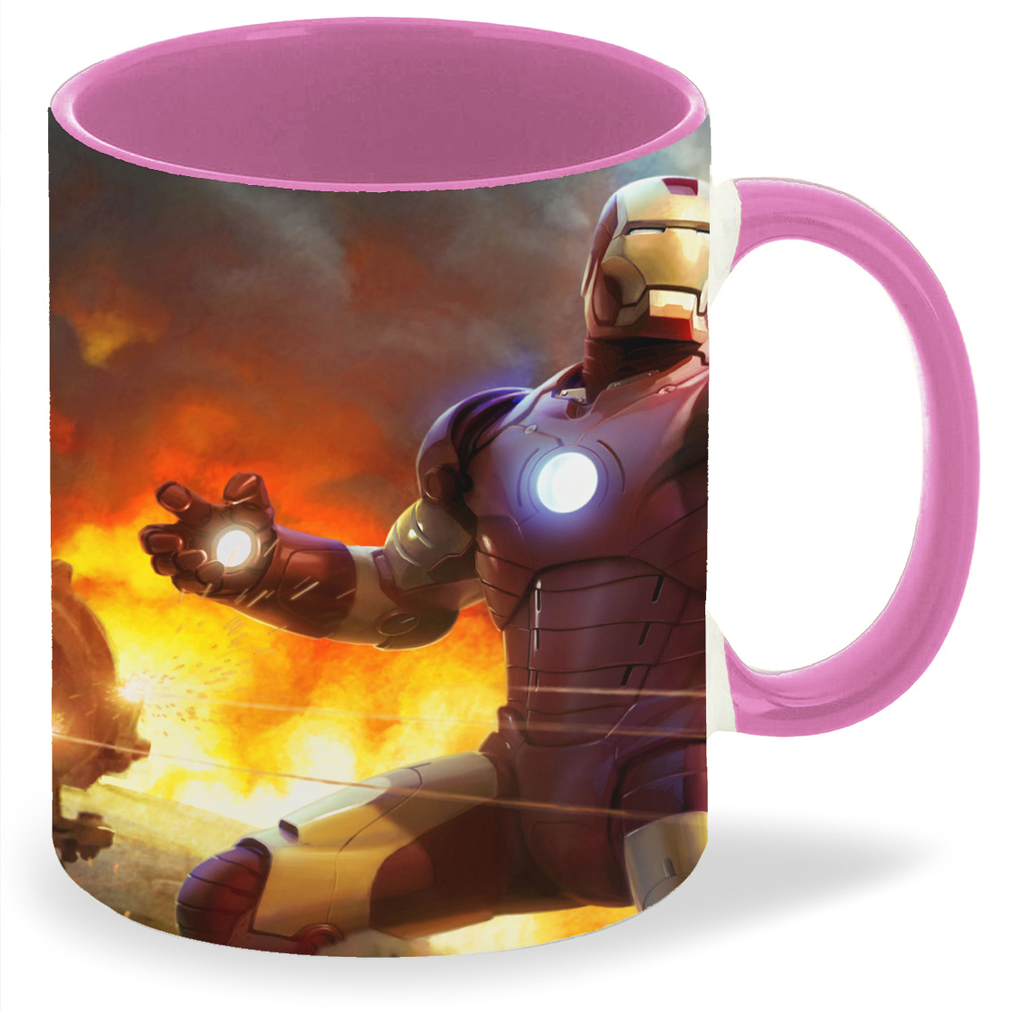 

Кружка CoolPodarok iron man Железный человек Вертолёт, iron man Железный человек Вертолёт