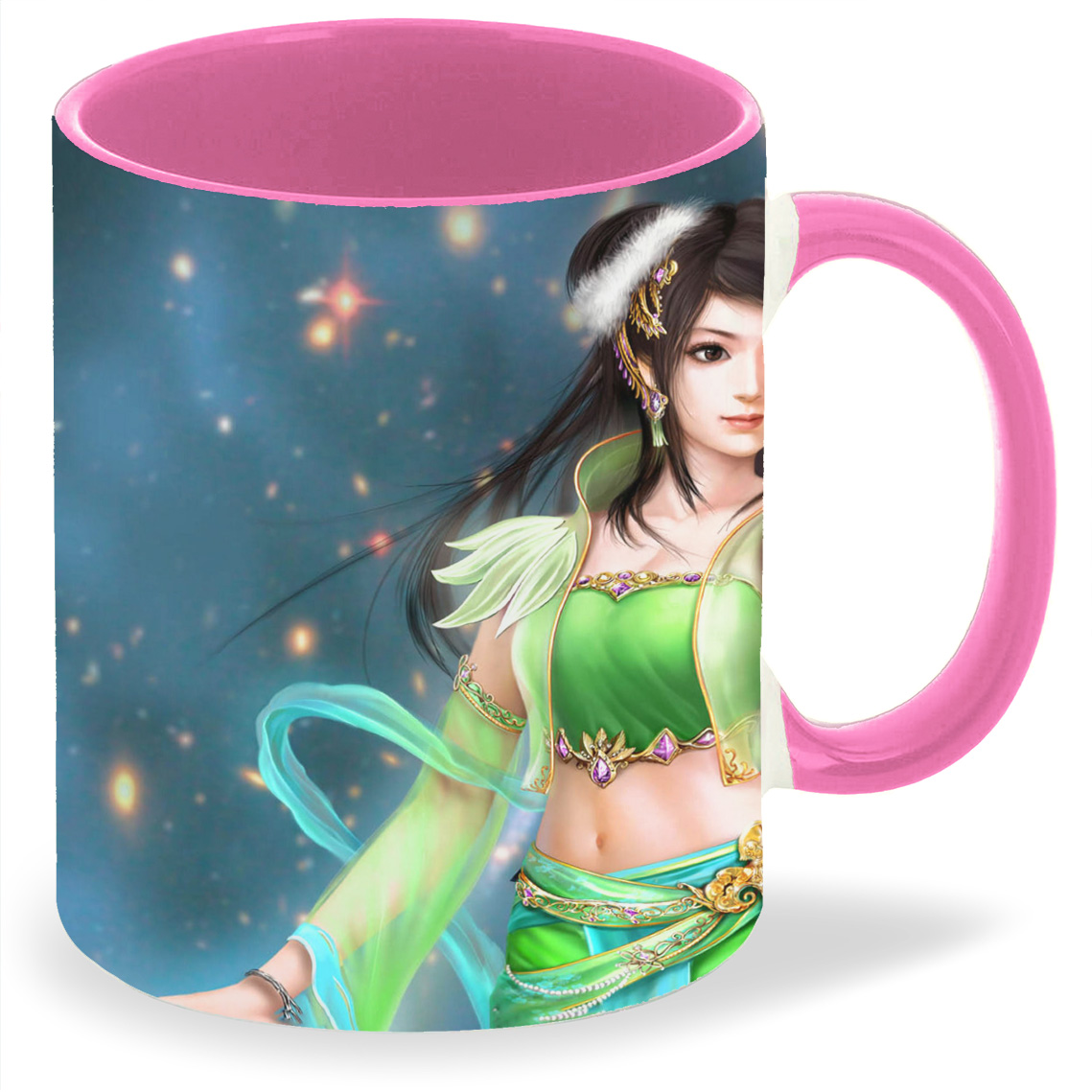 

Кружка CoolPodarok jade dynasty Девушка Лотос, jade dynasty Девушка Лотос