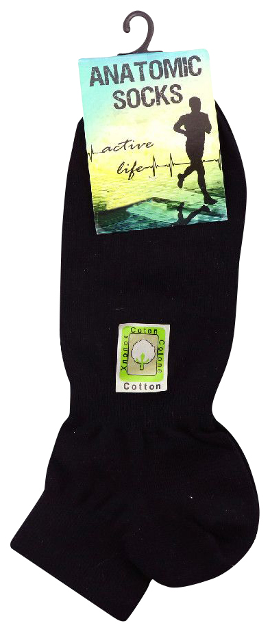 

Носки мужские Anatomic Socks черные 39-42