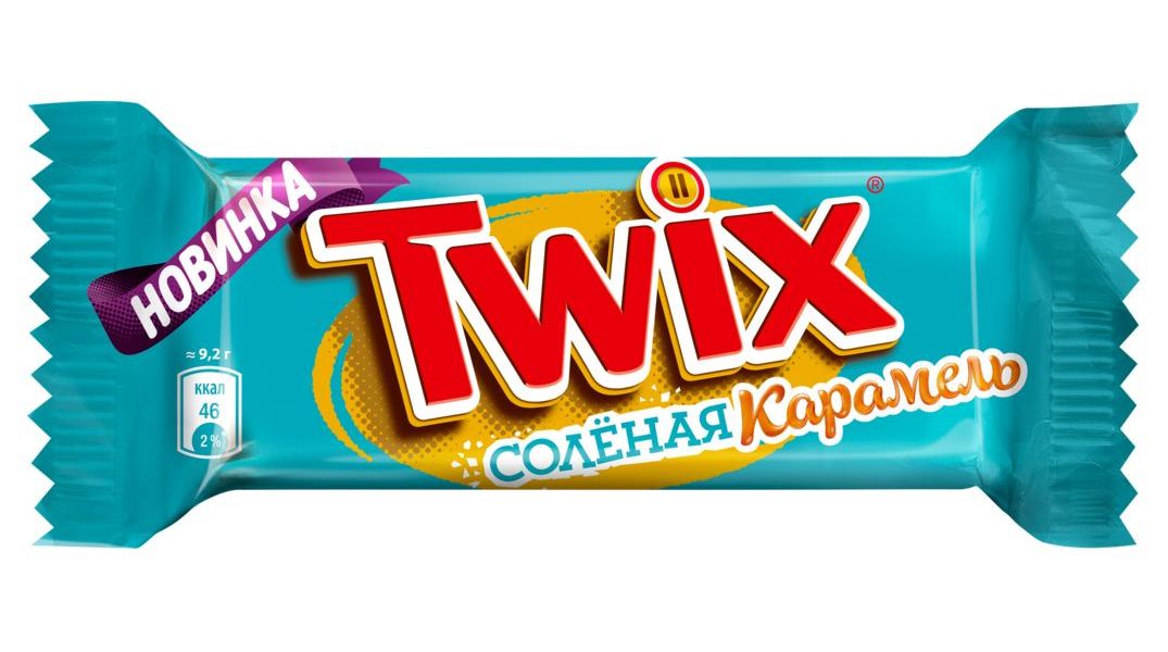 Шоколадные батончики Twix Minis Соленая карамель