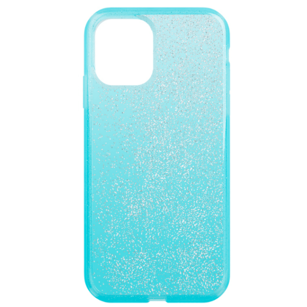 фото Чехол для iphone 12/12 pro tpu с блеском, бирюзовый nobrand