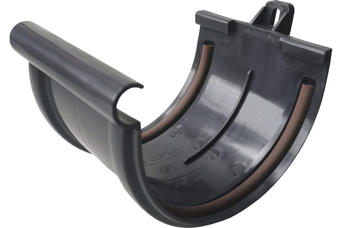 

Соединение желоба с уплотнителем серый, 160.13