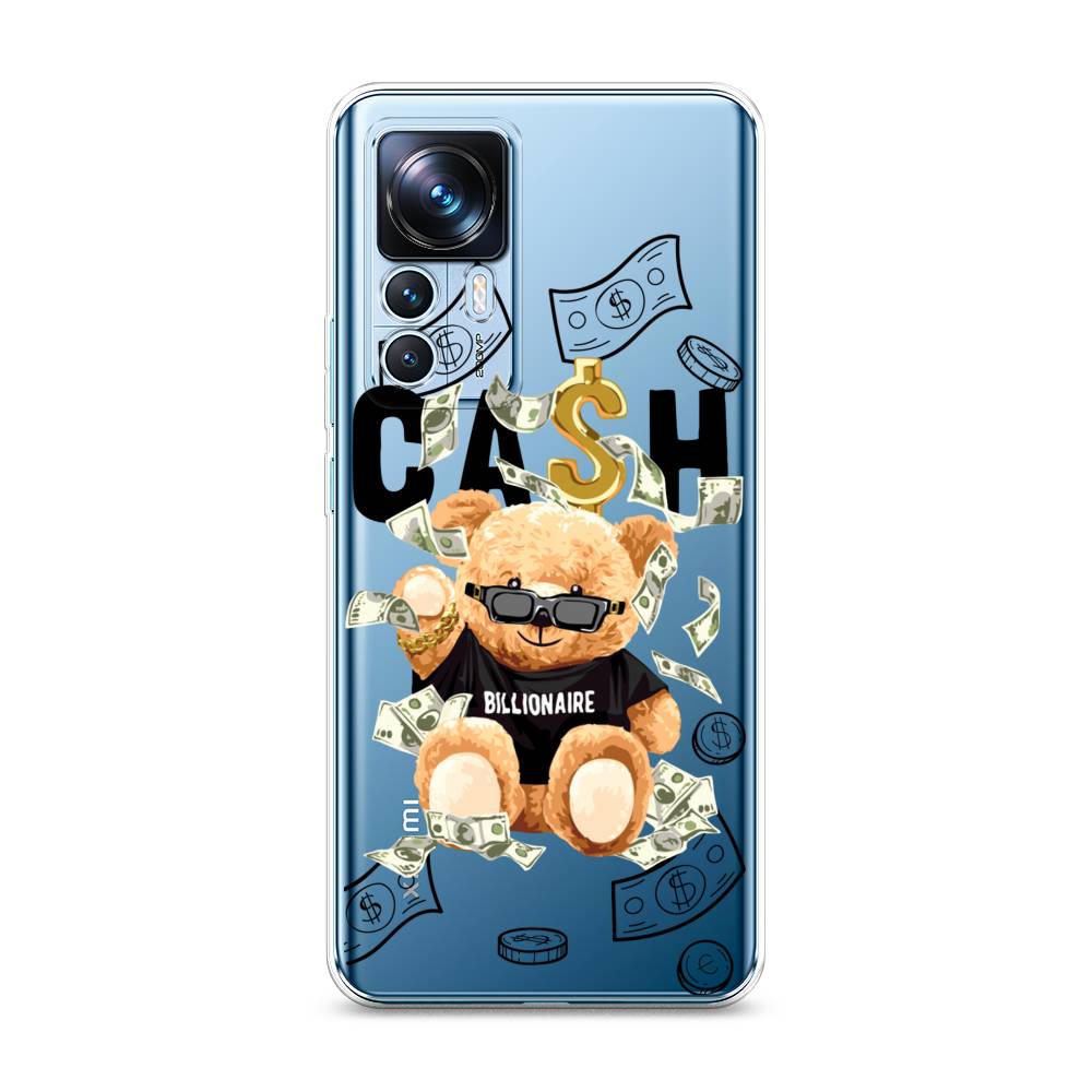 

Чехол на Xiaomi 12T "Big cash", Черный;серый;бежевый, 316650-6