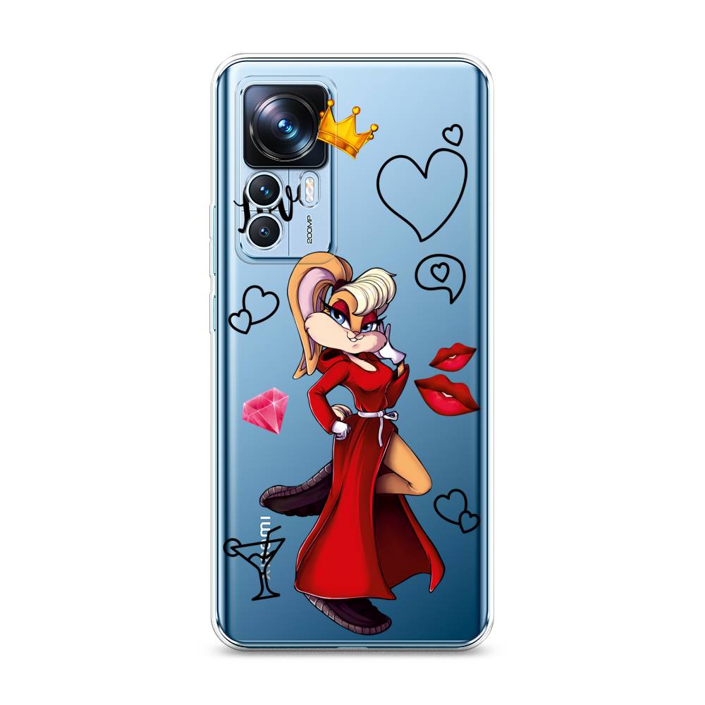 

Чехол на Xiaomi 12T "Rich Lola Bunny", Красный;бежевый;оранжевый, 316650-6